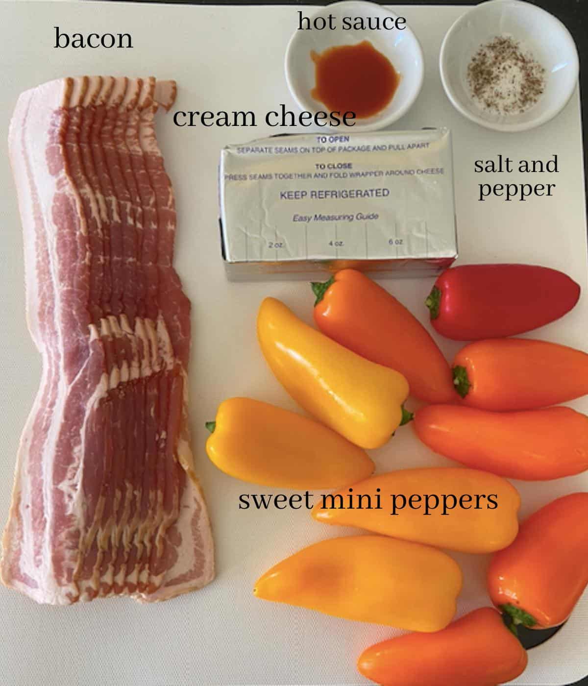 stuffed mini pepper ingredients