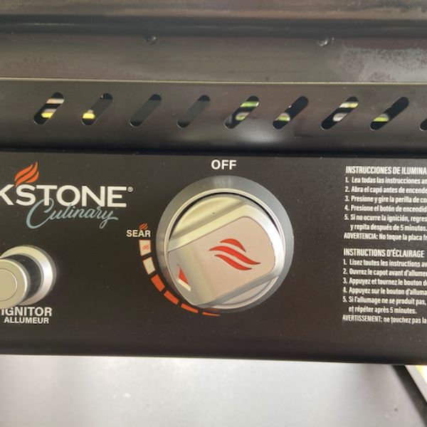 blackstone dial temperature
