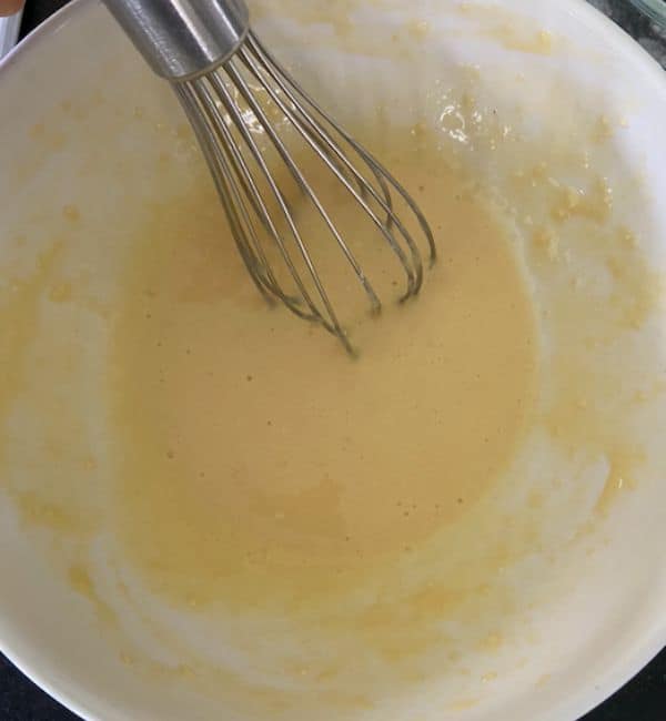 batter with whisk in bowl