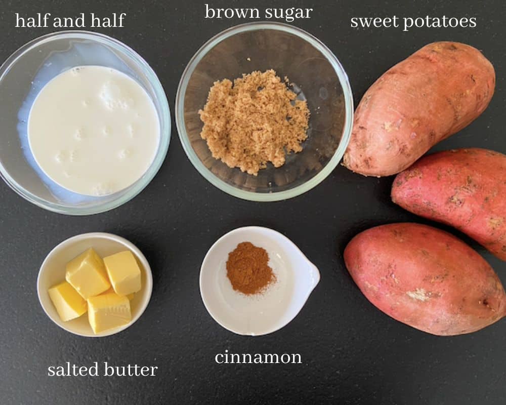 whipped sweet potato recipe ingredients