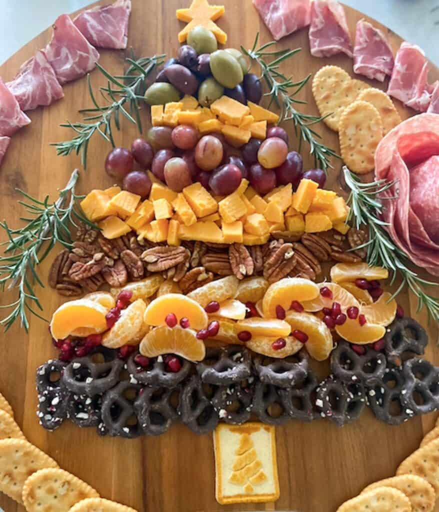 Christmas Tree Charcuterie Board - Simply Made Eats