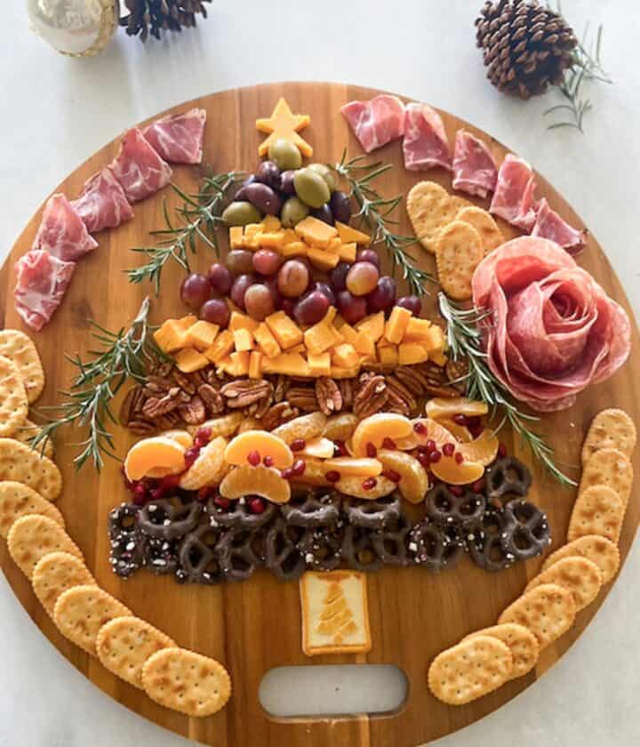 Christmas Tree Charcuterie Board - Simply Made Eats