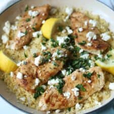 Chicken Couscous (One Skillet Dinner)-image