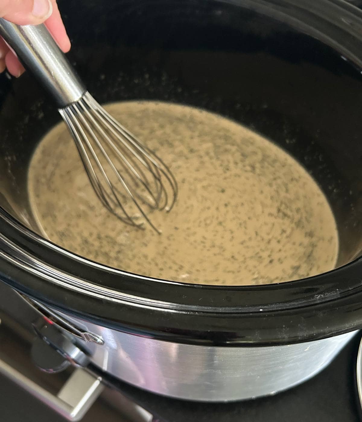 Sauce for swedish meatballs.