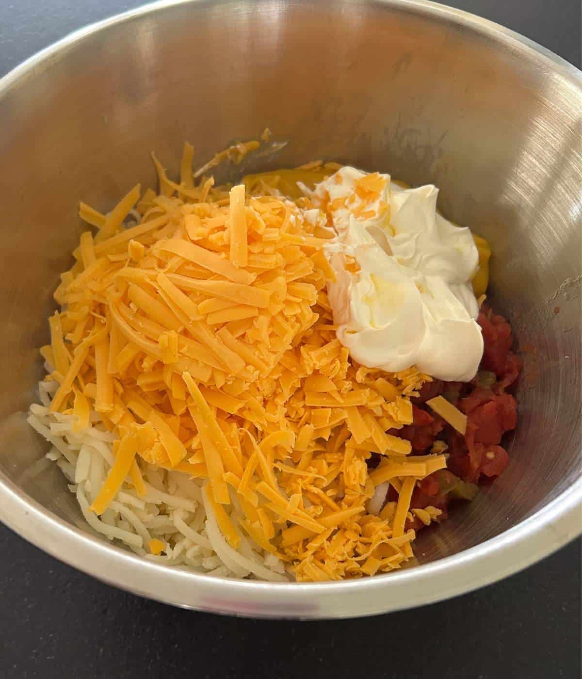 Ingredients in bowl.