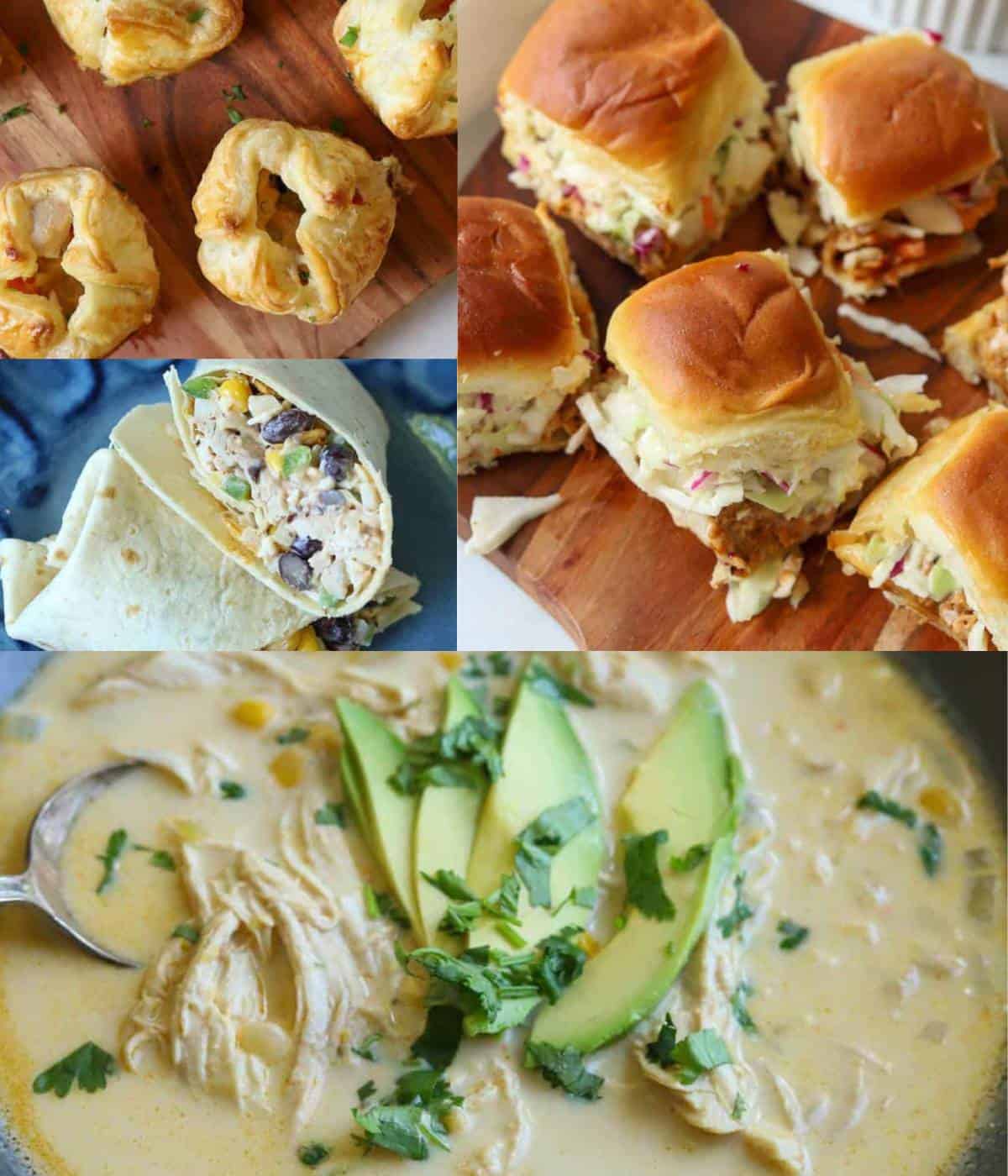 Rotisserie chicken dinner ideas.