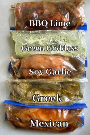 5 Chicken Marinade recipes.