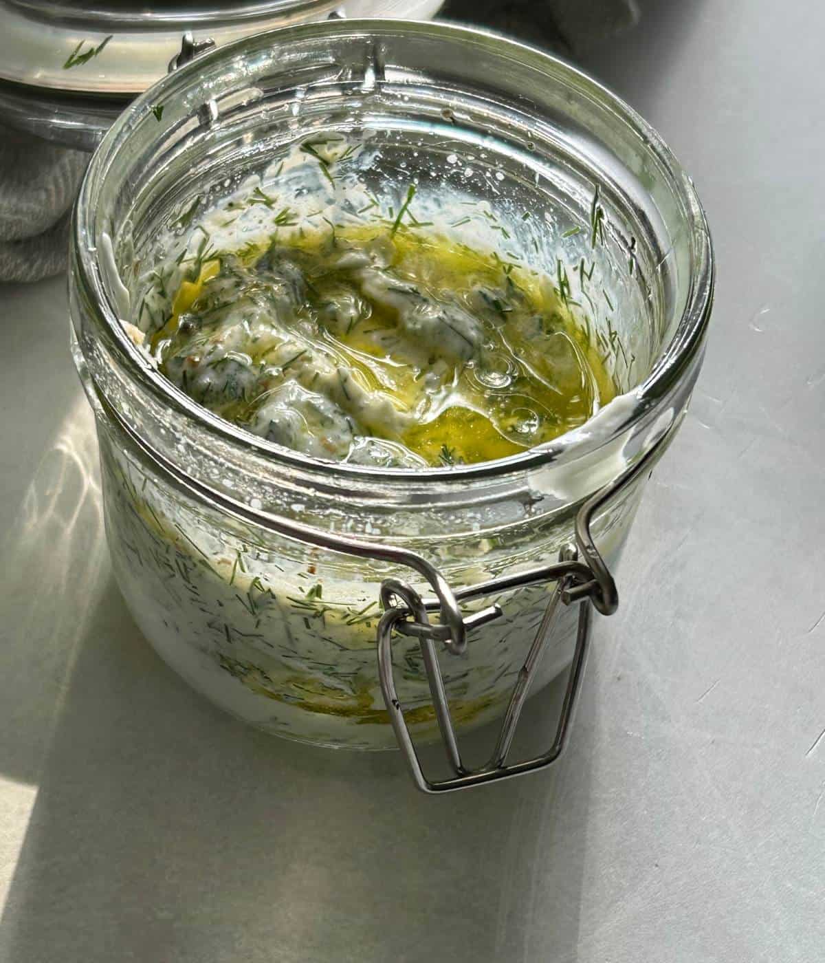 Yogurt Dill Dressing.
